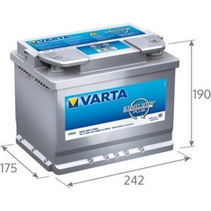 Varta - Dynamic AGM A8 - Accu - 12V - 60Ah - 680A