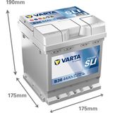 Varta - Accu - 12V - 44Ah - Koudstartstroom 420A