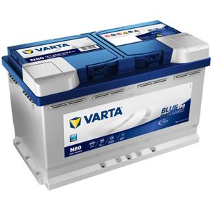VARTA Accu - 12 Volt - 80 Ah - Koudstartstroom 800A - EFB batterij