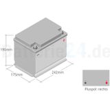 Batterie Voiture Varta A8 (D52) Silver Dynamic AGM 12V 60Ah 680A