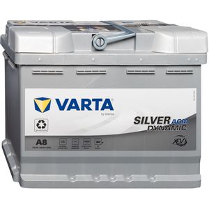 Batterie Voiture Varta A8 (D52) Silver Dynamic AGM 12V 60Ah 680A