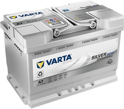 Varta - Dynamic AGM A7 - Accu - 12V - 70Ah - 760A