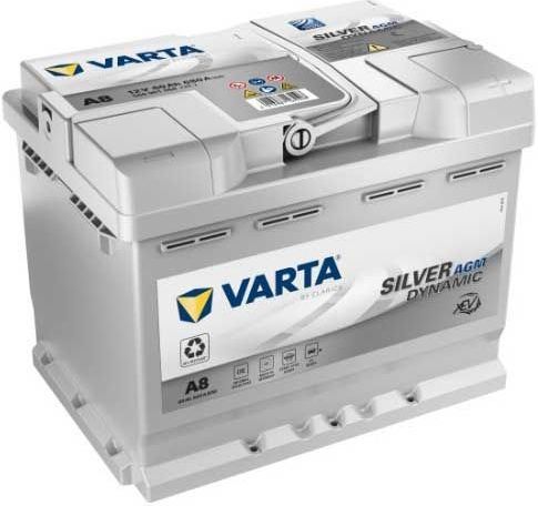 Varta - Dynamic AGM A8 - Start-Stop Accu - 12V - 60Ah - 680A