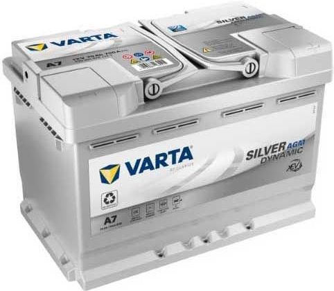 Varta - Dynamic AGM A7 - Start-Stop Accu - 12V - 70Ah - 760A