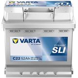 Varta - Dynamic SLI C22 - Accu - 12V - 52Ah - 470A