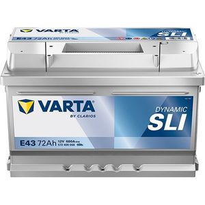 VARTA - DYNAMIC SLI - Startaccu - 12 Volt - 72 Ah - Koudstartstroom 680 A