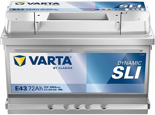 VARTA - DYNAMIC SLI - Startaccu - 12 Volt - 72 Ah - Koudstartstroom 680 A