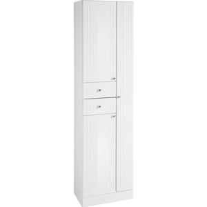 Pelipal 955.305025 hoge kast, houtmateriaal, wit hoogglans/wit, 188,5/50/33 cm