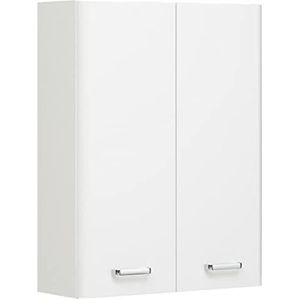 Pelipal Badkamerhangkast Quickset 359 in wit hoogglans, 53 cm breed, badkamerkast met 2 deuren en 2 legplanken