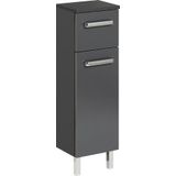 Primo Badschrank  Monti ¦ grau ¦ Maße (cm): B: 25 H: 81 T: 20.0 Schränke > Badschränke > Bad-Unterschränke - Möbel Kraft