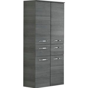 Saphir Halfhoge kast Quickset 328 Breedte 60 cm, metalen grepen, deurdemper, glasplateaus