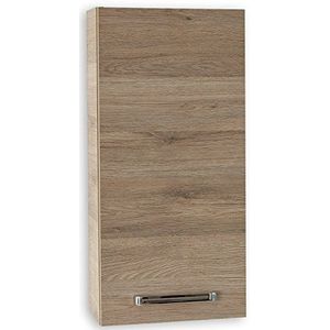 Pelipal 313 Open Bach hangkast, hout, San Remo eiken Terra dwars reproductie, 30x70x20 cm