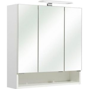 Pelipal Quickset 953 spiegelkast 22-I, houtmateriaal, wit, 70x65x20 cm