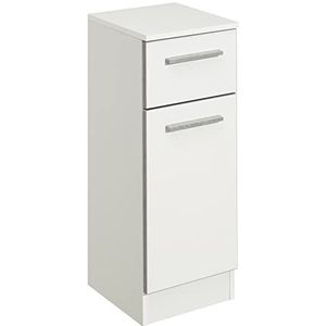 Szafka łazienkowa niska Pelipal Quickset 953 biały połysk 30 x 81 x 33 cm 953.013040
