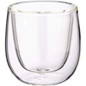 Cilio Espresso-glas Verona - set van 2, 292800, transparant