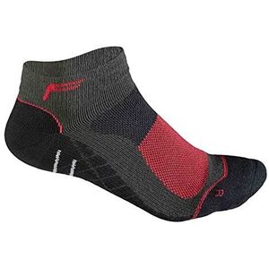 F-Lite mountainbike-sokken voor heren, antraciet/rood, maat 47-49