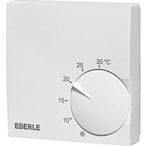 Eberle kamerregelaar crèmewit (extra vlak, temperatuurregelaar van 5-30 graden) 13110151100