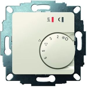 EBERLE UTE 2800-R-RAL1013-G-50UP-thermostaat als kamerregelaar, 5-30 C, AC 230 V, 16 A relais uitgang 1 sluiter, PWM of 2-punts regeling, instelbaar, netschakelaar, TA, LED-indicatoren