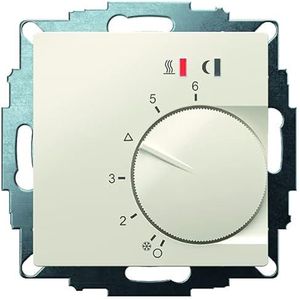 EBERLE UTE 2800-F-RAL1013-G-55UP-thermostaat als vloerregelaar, 10-40C, AC230V, 16 A, 1 sluiter, PWM of 2-puntsregeling instelbaar, netschakelaar, TA, led-display, afstandsensor