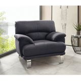 TRENDMANUFAKTUR Sessel "Cecilia II, Loungesessel in italienischem Design", breite und bequeme Armlehnen