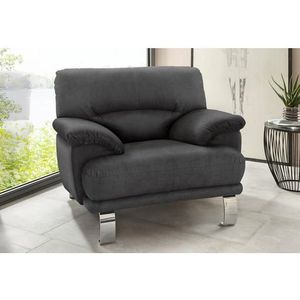 TRENDMANUFAKTUR Sessel "Cecilia II, Loungesessel in italienischem Design", breite und bequeme Armlehnen
