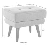 andas Hocker "Hemmink", mit Knopfheftung