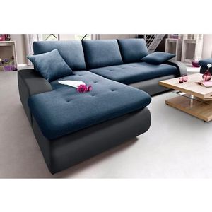 TRENDMANUFAKTUR Ecksofa "Indie, L-Form", wahlweise XL oder XXL
