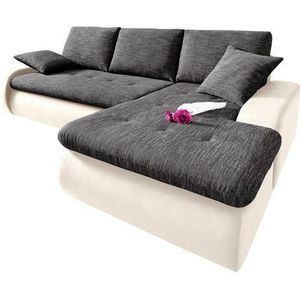 TRENDMANUFAKTUR Ecksofa »Indie, modern und bequem, Materialmix, OTTOs Choice, L-Form«, wahlweise XL oder XXL