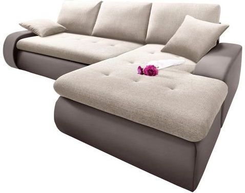 TRENDMANUFAKTUR Ecksofa "Indie, modern und bequem, Materialmix, OTTOs Choice, L-Form", wahlweise XL oder XXL