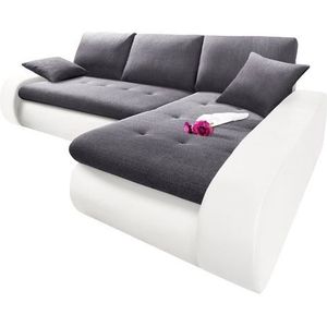 TRENDMANUFAKTUR Ecksofa »Indie, modern und bequem, Materialmix, OTTOs Choice, L-Form«, wahlweise XL oder XXL
