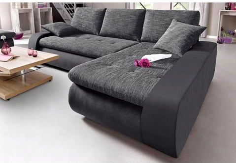 TRENDMANUFAKTUR Ecksofa "Indie, L-Form", wahlweise XL oder XXL