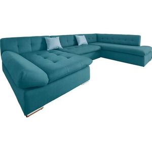 TRENDMANUFAKTUR Zithoek Reggae II, incl. armleuningverstelling, tijdloos modern, comfortabel, U-vorm