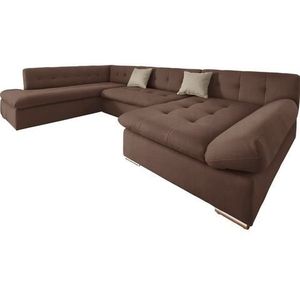TRENDMANUFAKTUR Zithoek Reggae II, incl. armleuningverstelling, tijdloos modern, comfortabel, U-vorm