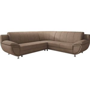 TRENDMANUFAKTUR Ecksofa »Rondo II, L-Form«, wahlweise mit Federkern, wahlweise mit Bettfunktion
