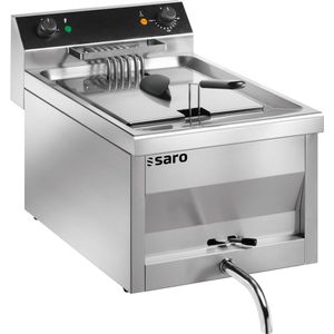 Saro GASTROLINE 9V Enkel 9 l Vrijstaand 6000 W Frituurpan Roestvrijstaal