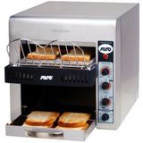 Saro doorloop toaster - tot 360 toasts per uur - uitgebreid instelbaar -  2 jaar garantie - professioneel model CHRISTIAN
