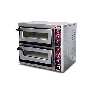 Saro Pizza Oven,  voor wel 12 pizza's van ø 30 cm, boven en onderwarmte apart regelbaar, 2 jaar garantie, professioneel Model MASSIMO 2920