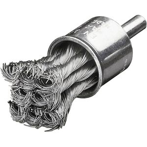 Lessmann Penseelborstel | d. 29 mm draaddikte 0,35 mm | staal | 1 stuk - 456278 456278