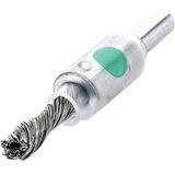 Lessmann Pinselbürste Ø 6 mm Schaft 6 mm Drahtstärke 0,35 mm - 451478