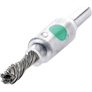 Lessmann - Penseelborstel - RVS - 6 mm Schacht - 4500 min-¹ - 1 stuk