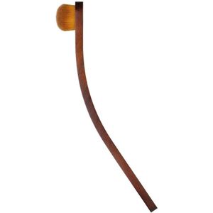 Make-up Kwast - Blender/Oogschaduwpenseel - Kunstvezels - Kebony-hout