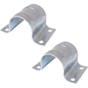 Mastklem - Verzinkt Staal - Voor SAT-ontvangst - Diameter 48-50 mm
