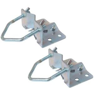 Mastvoetbeugel - Verzinkt Staal - Max. Mastdiameter 60 mm - Gewicht 5,95 kg