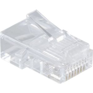 RJ45 Stekker - CAT6 - Per stuk - UTP - 8P8C - Basic - Transparant