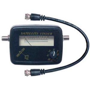 Satellietvinder met signaalkabel