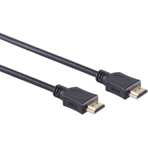 HDMI kabel - versie 1.4 (4K 30Hz) - CU koper aders / zwart - 3 meter
