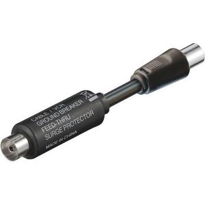 IEC (m) - IEC (v) coax mantelstroomfilter / aardlus isolator