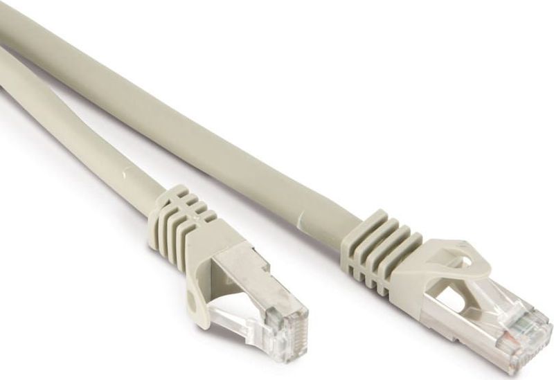 RJ45 Patchkabel m. CAT 7 Rohkabel PIMF, 2m