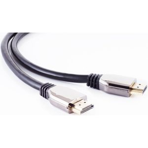 Premium HDMI kabel - versie 2.1 (8K 60Hz + HDR) / zwart - 1 meter