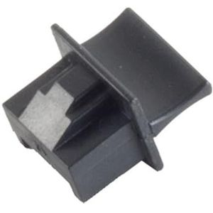 SHIVERPEAKS Netwerkstekker, RJ-45 stofbescherming, zwart VE20 merk